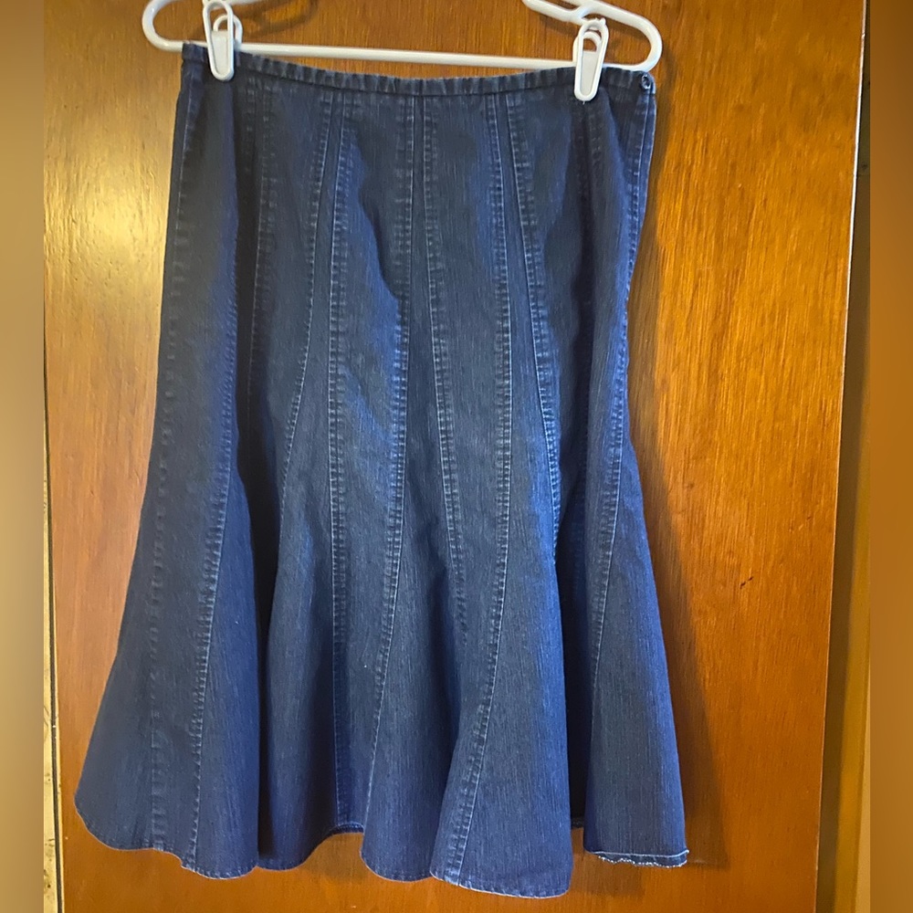 Denim skirt